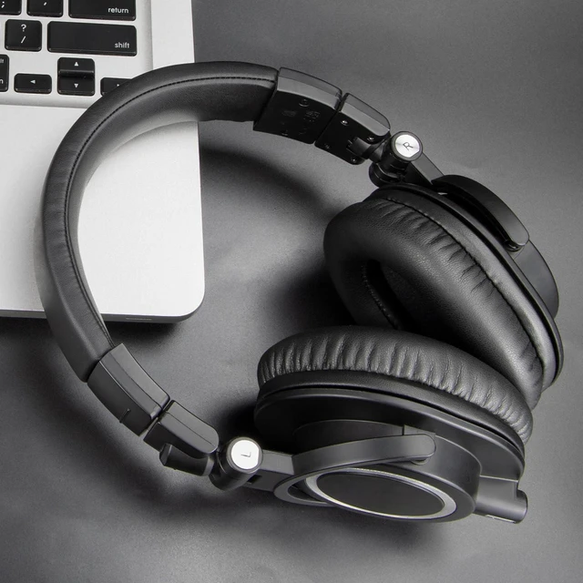 Alt view image 7 of 7 - Earpads for ATH M50X Headphones - Black | for Audio Technica M50X/M40X/M30X/M20X/MSR7/SX1 Monitor Headphones