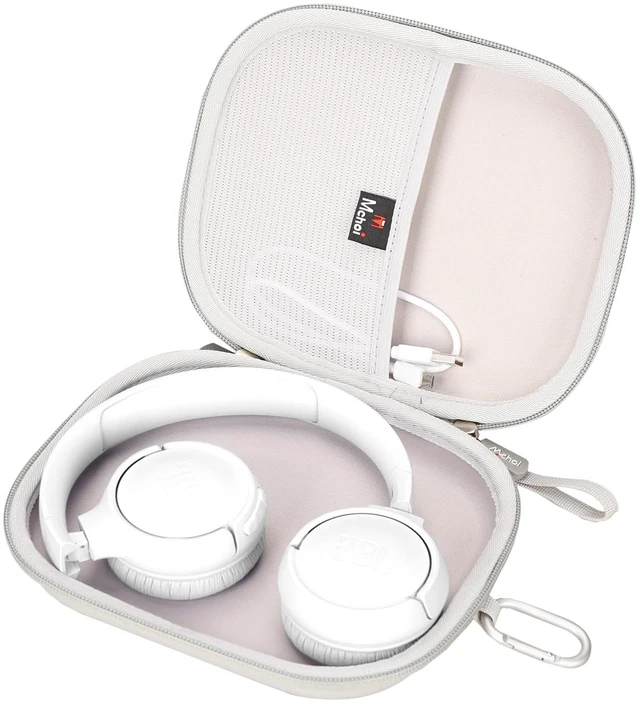 Main image of Hard Portable Case for JBL Tune 500BT / 510BT / 520BT On-Ear Wireless Bluetooth Headphone, Grey