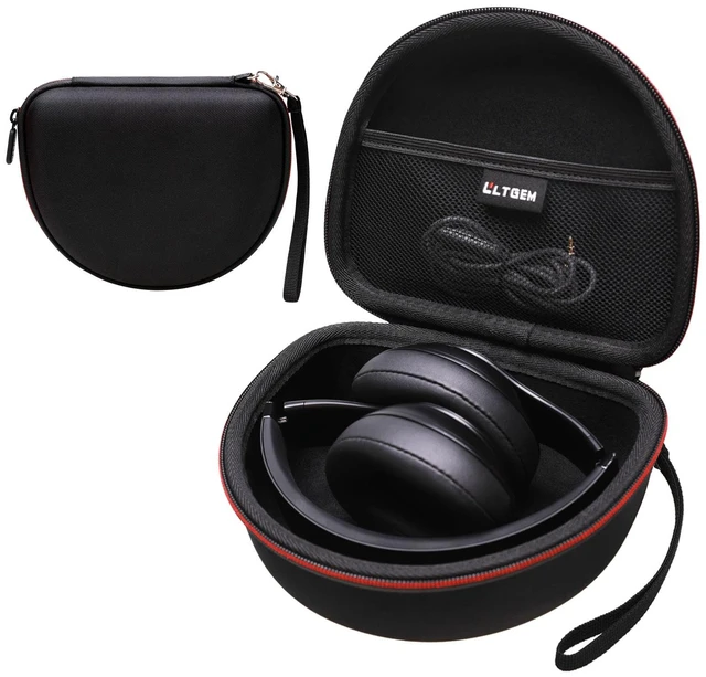 Alt view image 2 of 7 - Case for Beats Studio Pro/Solo 4/Studio3/Solo3 Wireless Headphone Black | Hard Carrying Travel Case for Beats Studio Pro/Solo 4/Studio3/Solo3 Wireless Headphone