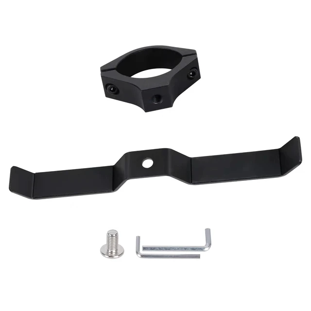 Alt view image 7 of 7 - UTV Headset Hanger with Bar Mount 1.75"- 2" Roll Cage Rugged Machined Headset Helemt Goggle Accessory Dual Hook Hanger Holder
