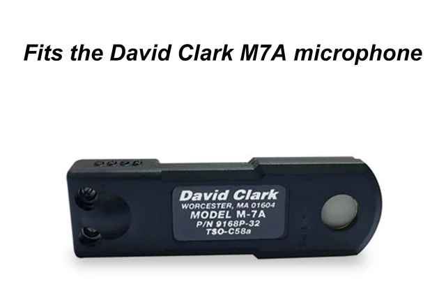 Alt view image 5 of 5 - for David Clark M7A Mic Cover, M-4 / M-7 / H10 / H20 /DC PRO-X2 / PRO-2 / DC ONE-X ENC Headset Aviation Microphone Replacement Pop Filter Protector, 3pack Windscreen