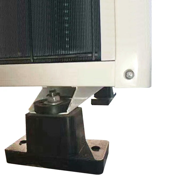 Alt view image 4 of 6 - Anti-Vibration Shock Absorbing Rubber Mounting Bracket for Ductless Mini Split Air Conditioner Condensers