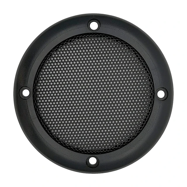 Alt view image 2 of 6 - 3.5" Speaker Grill Covers, Black Color, 2Pack | ABS Plastic Frame with Metal Mesh, Car / Home Audio Speaker Subwoofer Guard Protector