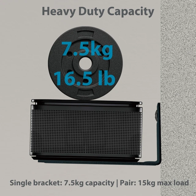 Alt view image 4 of 7 - Soundbar Wall Mount Bracket | Soundbar Wall Mount Bracket for Samsung, LG, Sony, JBL, Vizio, Sonos and More