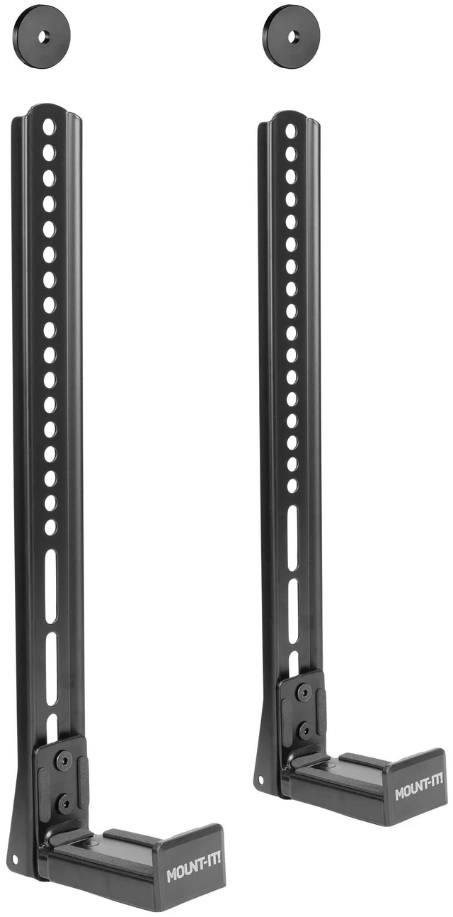 Main image of Soundbar Mount for TV and Wall Mounting | 2-in-1 Soundbar Bracket for Back of TV or Wall Mount Installation | Universal Base Fits All Soundbars
