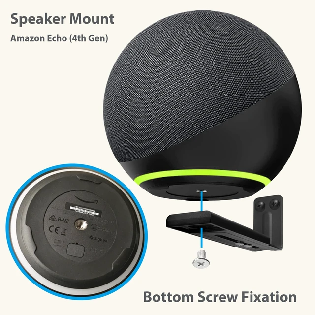 Alt view image 4 of 7 - Metal Soundbar Wall Mount, Depth Adjustable 4.7-7, | Easily Hold up to 33lbs, Speaker Bracket for Samsung, Bose, Vizio, Sony, Sonos and More, All-round Soft Pads, Black