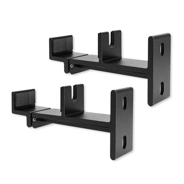 Alt view image 3 of 7 - Heavy Duty Aluminum Soundbar Wall Mount - Universal Adjustable Bracket for RV, Home Theater & More - Fits Samsung, Sony, Bose, Sonos, LG, Vizio, Roku, Yamaha - Solid & Rust-Proof