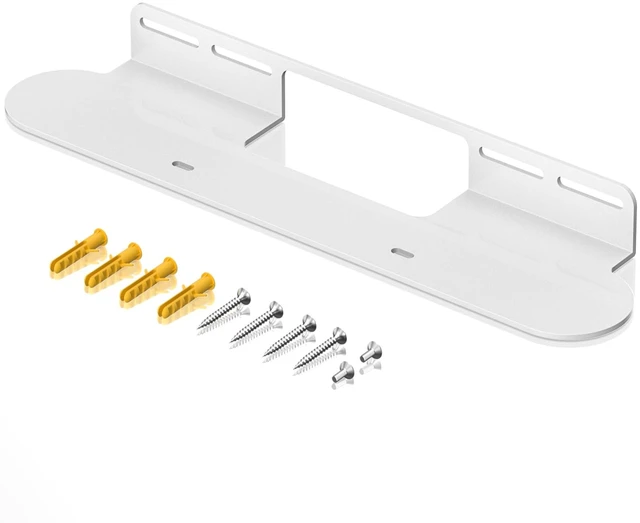 Main image of Soundbar Mount for Sonos Beam Wall Mount White - Heavy Duty Wall Bracket Mount for Sonos Beam Gen 1 & Gen 2 Mounting Bracket for Space Saving