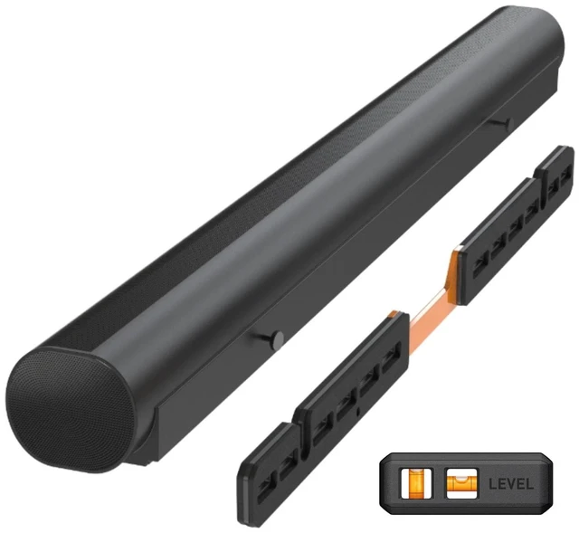 Main image of Soundbar Wall Mount Compatible with Sonos Arc and Sonos Arc Ultra | Sound Bar Mount on Wall Under TV, Hidden Design, Optional Smart EQ Optimization Switch, Sturdy Steel Structure