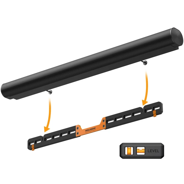 Alt view image 7 of 7 - Soundbar Wall Mount Compatible with Sonos Arc and Sonos Arc Ultra | Sound Bar Mount on Wall Under TV, Hidden Design, Optional Smart EQ Optimization Switch, Sturdy Steel Structure