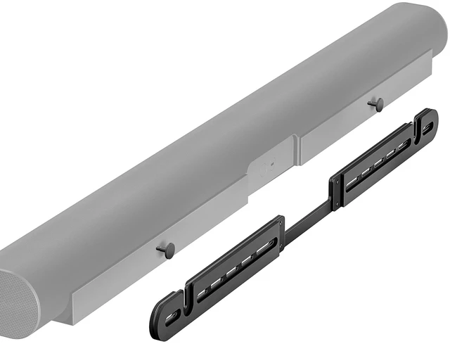 Main image of Sounbar Wall Mount Compatible with Sonos Arc Ultra, Black | Soundbar Bracket Under TV Compatible with Sonos Arc Ultra,Sleek Hidden Design, Black