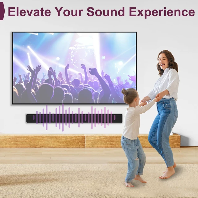 Alt view image 6 of 7 - Black Mounting Wall Bracket Compatible with Bose WB-300, SoundTouch 300, 500, 700, 900 Soundbar Speaker