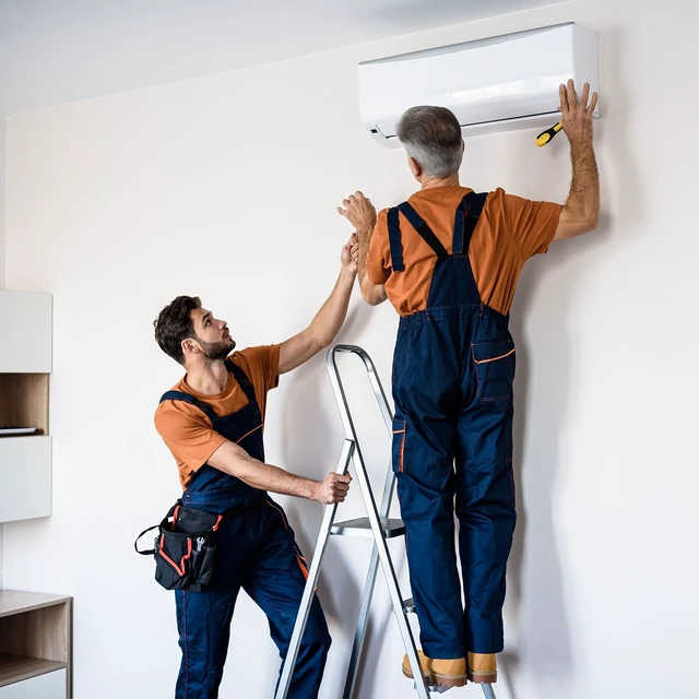 Alt view image 6 of 6 - Air Conditioner Wall Mount Bracket, Indoor Internal Unit Universal Hanging Plate Hook Support Bracket Board Adjustable for HVAC