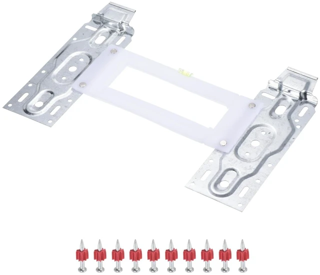 Main image of Air Conditioner Wall Mount Bracket, Indoor Internal Unit Universal Hanging Plate Hook Support Bracket Board Adjustable for HVAC
