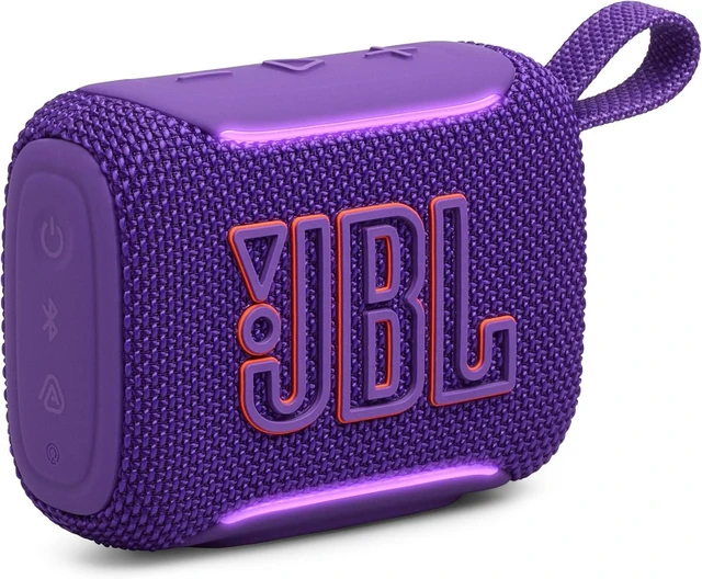 Main image of Go 5 - Ultra-portable IP68 waterproof & drop-proof speaker (Squad) | JBL legendary sound & ambient edge lighting, Up to 10Hrs of Playtime, AirTouch instant stereo pairing or connect via Auracast