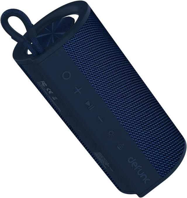 Alt view image 3 of 4 - BEAT15 Bluetooth Speaker, 15W Portable Wireless Speaker, Bluetooth 6.0, IPX7 Waterproof, Auracast, RGB Lights (Black) Blue
