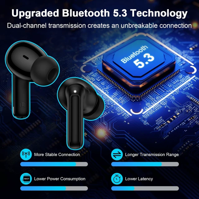 Alt view image 4 of 7 - Samsung Wireless Earbuds Bluetooth 5.3 Headphone for Samsung Galaxy A17 A18