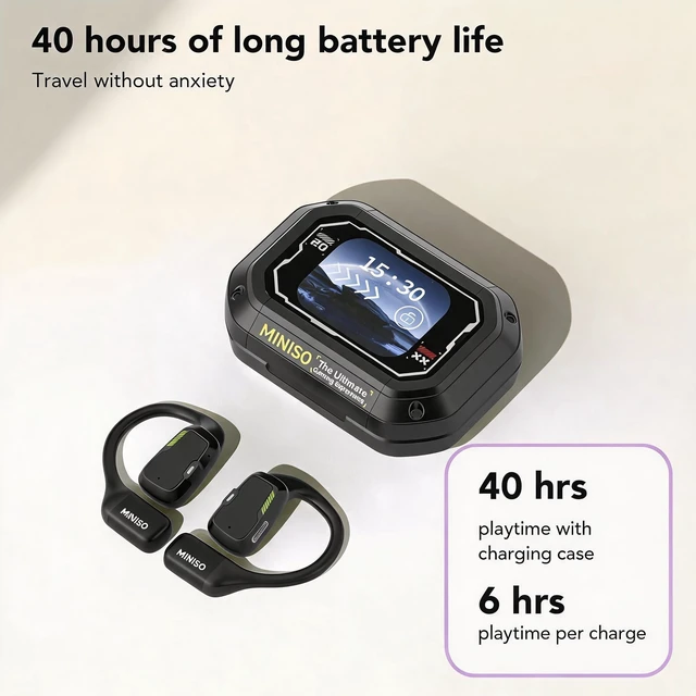 Alt view image 7 of 7 - M98 AI Translation Earbuds Real-Time165 Language,Translator Headphones 4-in-1 Open Ear Wireless Bluetooth 5.4 Ear Buds with Charging Case fit iOS&Android for Travel Business