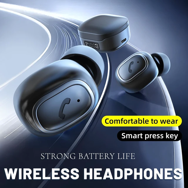 Alt view image 4 of 7 - Wireless Earbuds Bluetooth 6.0 Light Weight in Ear Headphones