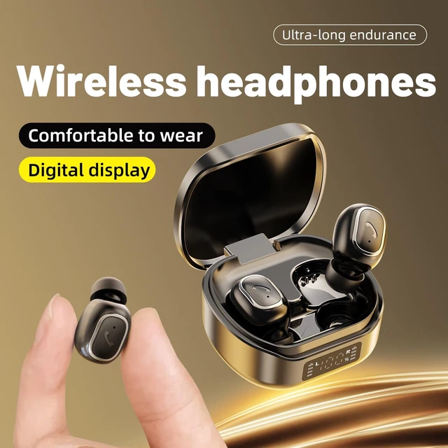 Alt view image 2 of 7 - Wireless Earbuds Bluetooth 6.0 Light Weight in Ear Headphones