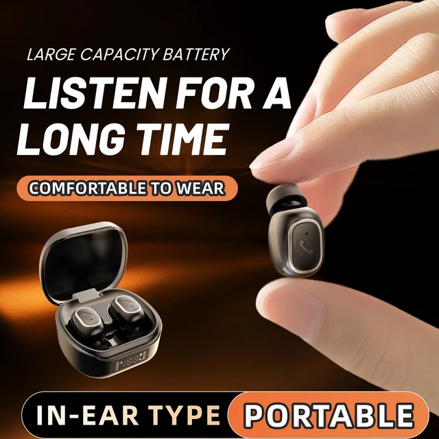 Alt view image 3 of 7 - Wireless Earbuds Bluetooth 6.0 Light Weight in Ear Headphones