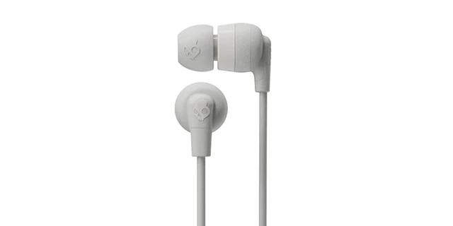 Alt view image 5 of 6 - Skullcandy Ink'd+ in-Ear Wired Earbuds, Microphone, Works with Bluetooth Devices and Computers - Mod White