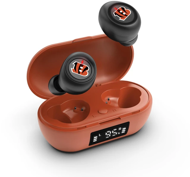 Main image of NFL True Wireless Earbuds v.7, Cincinnati Bengals
