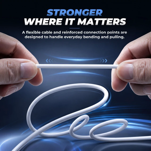 Alt view image 5 of 7 - USB-C Earbuds Wired USB C Headphones for iPhone 17 16 15 Pro Max (2Packs) | USBC Ear Buds Corded with Mic & Volume Control Stereo Noise Isolation,Type C Earphones for Samsung Galaxy S26 S25 S24