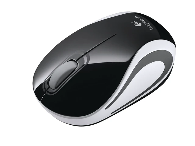 Alt view image 2 of 4 - Wireless Mini Mouse M187 Black