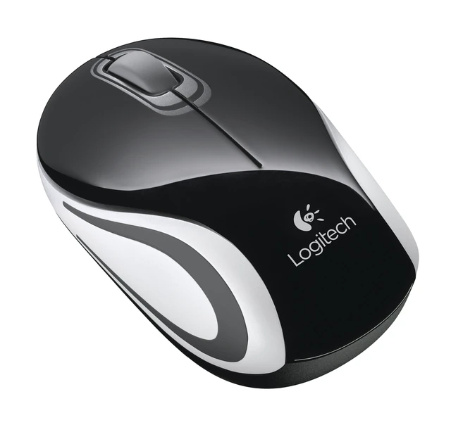 Alt view image 3 of 4 - Wireless Mini Mouse M187 Black