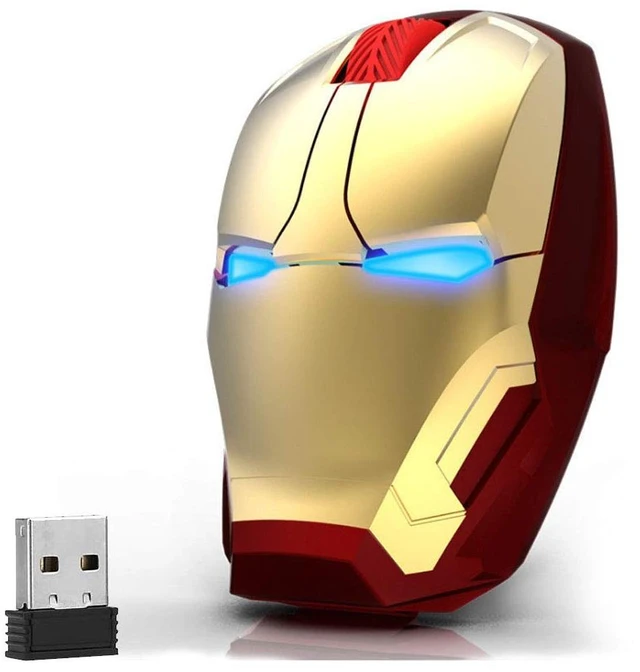Main image of Ergonomic Wireless Mouse, Cool Mice 2.4G Portable Mobile Computer Mouse with USB Nano Receiver for Notebook, PC, Laptop, Computer, MacBook, Responds up to 50 ft