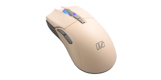 Main image of M31R Wireless Gaming Mouse - Tri-Mode 2.4G/Bluetooth/USB-C - 26K DPI | USB-C Detachable Cable Gaming Mouse, Kailh GM8.0 Mouse Switches, Advanced PixArt PAW3395 Optical Sensor (Beige)