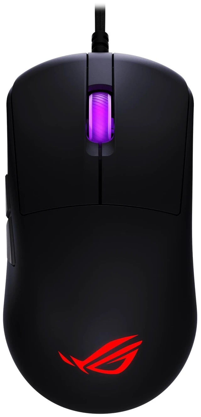 Main image of ROG Harpe Mini Core Wired Gaming Mouse, Wired USB - Black | Small Compact Design, Right-Handed, 52g Lightweight, 12K DPI, Pro-Approved, Gear Link Web-Based Configuration, PC/Mac Support
