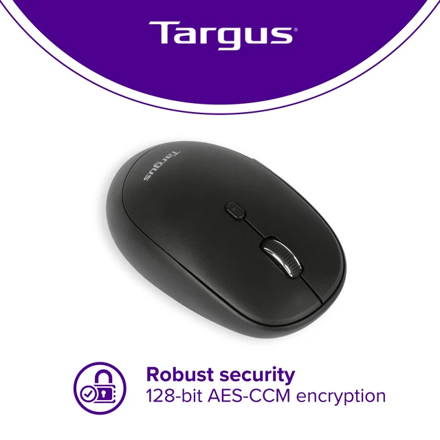 Alt view image 4 of 5 - Midsize Comfort Multi-Device Bluetooth Mouse - Compatible with Chrome OS, Windows, and macOS (AMB582GL)