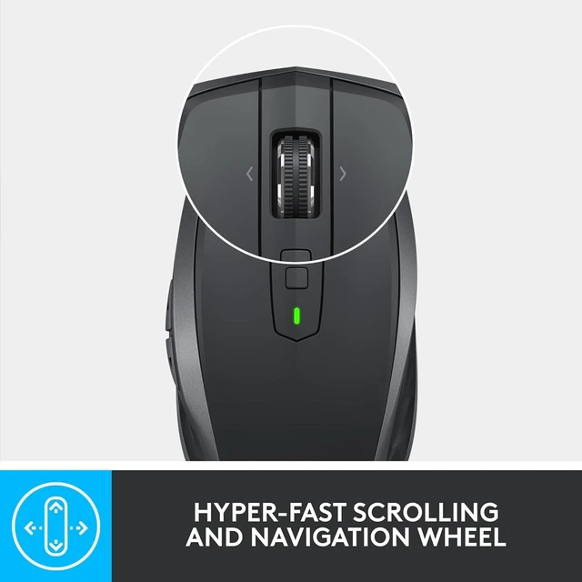Alt view image 4 of 7 - MX Anywhere 2S Bluetooth Edition Wireless Mouse - Use On Any Surface