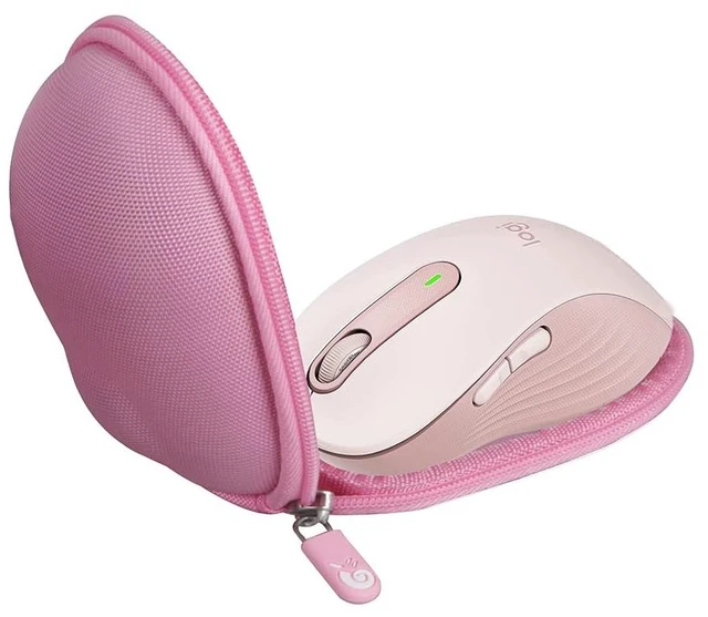 Main image of Hard Travel Case for Logitech Signature M650 Wireless Mouse (Pink, Case for M650)