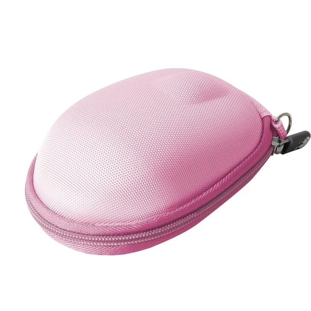 Alt view image 4 of 6 - Hard Travel Case for Logitech Signature M650 Wireless Mouse (Pink, Case for M650)