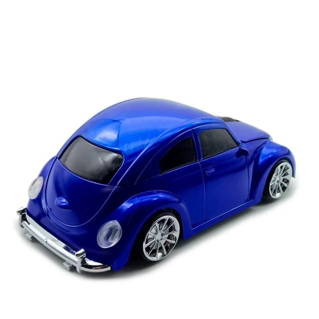 Alt view image 3 of 6 - Wireless Mouse, TDRTECH Cool Sports Car Shaped Mouse 2.4GHz Optical Gaming Mouse for Computer PC Notebook Laptop-Blue