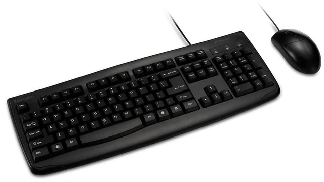Main image of Pro Fit Washable Wired Desktop Set (K70316US) | IPx6 deck and IP67 pointer, 104 keys with numeric pad, laser etched legends, 1600 dpi optical sensor, no drivers