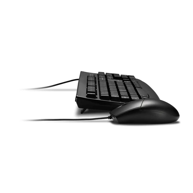 Alt view image 2 of 7 - Pro Fit Washable Wired Desktop Set (K70316US) | IPx6 deck and IP67 pointer, 104 keys with numeric pad, laser etched legends, 1600 dpi optical sensor, no drivers