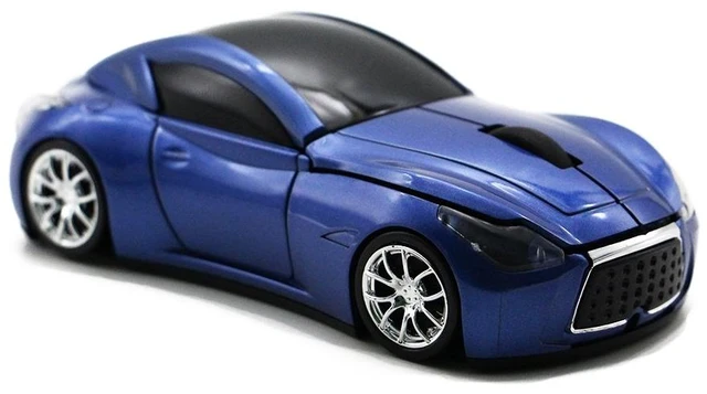 Alt view image 3 of 5 - Ai5G Race Car Mouse Wireless Sports Car Shaped Mouse 2.4Ghz Computer Optical Mice with Led Light for Desktop Laptop