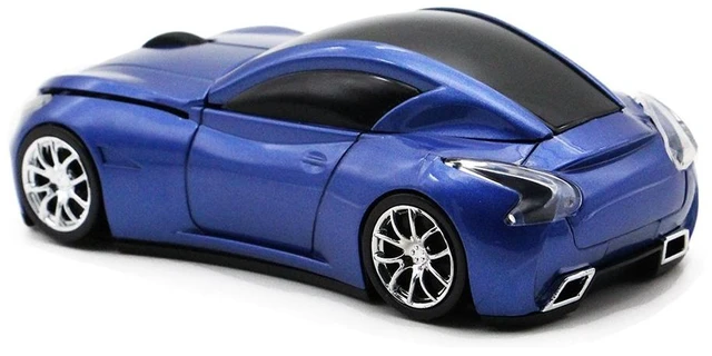 Alt view image 4 of 5 - Ai5G Race Car Mouse Wireless Sports Car Shaped Mouse 2.4Ghz Computer Optical Mice with Led Light for Desktop Laptop