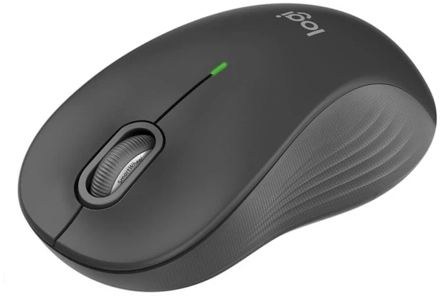 Alt view image 5 of 7 - Advanced Wireless Mouse 2 for Large Size Hands Bluetooth USB 1x AA Battery.
