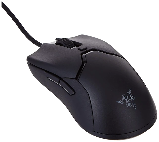 Alt view image 3 of 6 - Viper Mini - Wired Gaming Mouse for PC/Mac (Ultralight 61g, Ambidextrous, Speedflex Cable, 8500 DPI Optical Sensor, Chroma RGB Illumination) Black