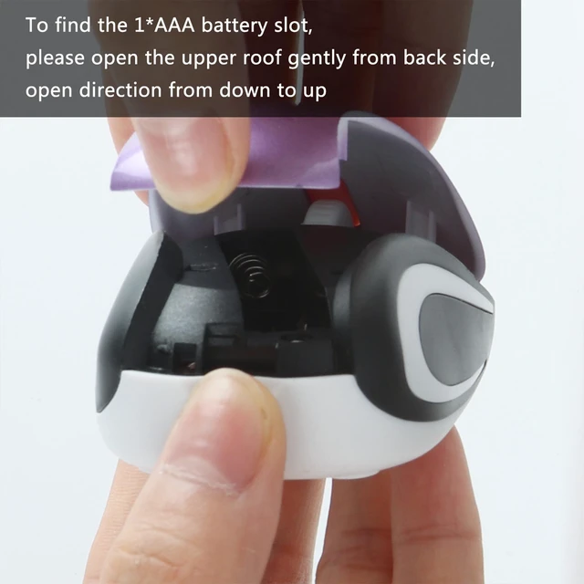 Alt view image 7 of 7 - Wireless Mouse Cute Mini Computer Mouse for Laptop Small Size Pocket Portable Compact Travel USB Optical Mice 3 Buttons 1000 DPI Cordless Mouses for PC Computer Notebook MacBook Kids Girl Gift(Purple)