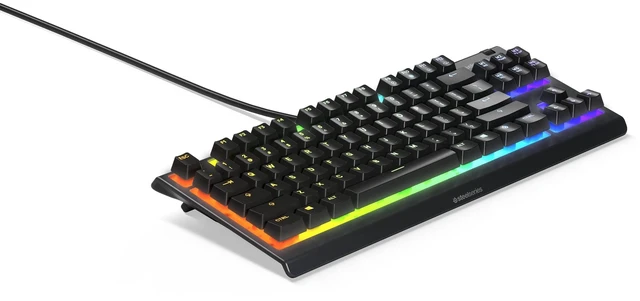 Main image of Apex 3 TKL RGB Gaming Keyboard Tenkeyless Compact Form Factor - 8-Zone RGB Illumination IP32 Water