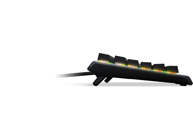 Alt view image 4 of 7 - Apex 3 TKL RGB Gaming Keyboard Tenkeyless Compact Form Factor - 8-Zone RGB Illumination IP32 Water
