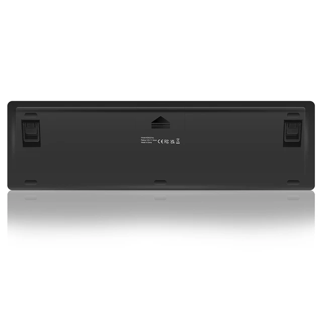 Alt view image 6 of 7 - Wireless Bluetooth Keyboard, Support Multi Device Switching, Full Size, Scissor-Switch Keys Silent Design for Computer, Laptop, MacBook and iPad
