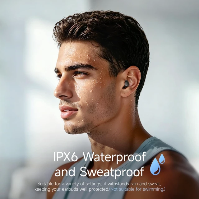 Alt view image 7 of 7 - Sleep Earbuds Bluetooth,Active Noise Cancelling Ear Plugs for Side Sleepers | Wireless in-Ear Earbuds Bluetooth 6.2,Sleep Headphones with ANC, Light-Weight Ear Plugs,40H Battery