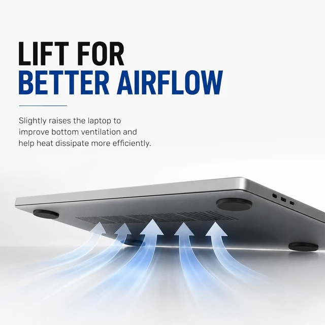 Alt view image 6 of 7 - 12PCS Replacement Anti Slip Self Adhesive Laptop Rubber Feet | Rubber Feet for Laptop, MacBook Pro Air, Chromebook, Keyboard, Speaker, Electrical Appliances